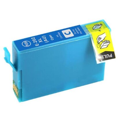 Epson 202XL (T202XL220-S) Remanufactured Cyan High-Yield Ink Cartridge