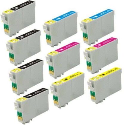 Epson 60 Remanufactured Ink Cartridge 10-Piece Combo Pack