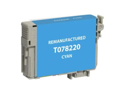 Epson 78 (T078220) Remanufactured Cyan Ink Cartridge - Image 2