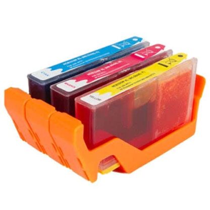 HP 564XL Color Remanufactured High Yield Ink Cartridge 3-Pack