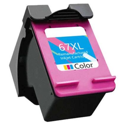 HP 67XL (3YM58AN) Remanufactured Color High Yield Ink Cartridge