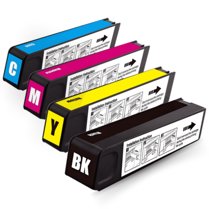 Compatible HP 980 Standard Yield Ink Cartridge 4-Piece Combo Pack