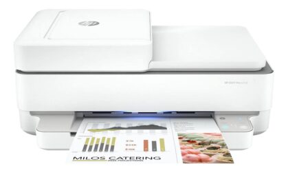 HP ENVY Pro 6458 Printer - Refurbished With Ink