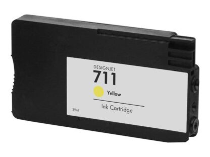 HP 711 (CZ132A) Remanufactured Yellow Ink Cartridge