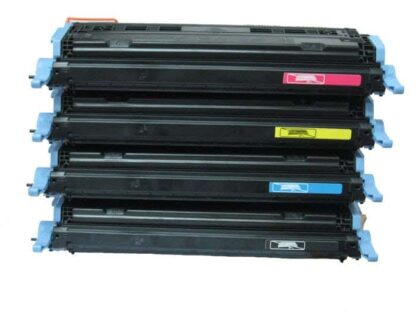 HP 124A Remanufactured Toner Cartridge 4-Piece Combo Pack