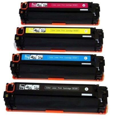 HP 128A Compatible Laser Toner Cartridge 4-Piece Combo Pack