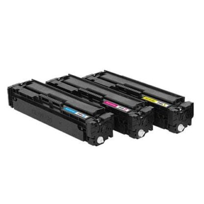 HP 201X (Replaces 201A) Compatible High-Yield Color Toner Cartridge 3-Pack