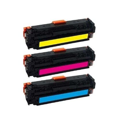 HP 202A Color Compatible Toner Cartridge 3-Pack