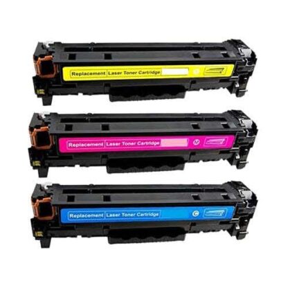 HP 202X Compatible High-Yield Color Toner Cartridge 3-Pack