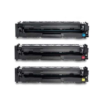 (No Chip) HP 206A Compatible Color Toner Cartridge 3-Pack