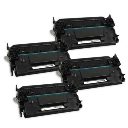 HP 26X (CF226X) Black Compatible High-Yield Toner Cartridge 4-Pack