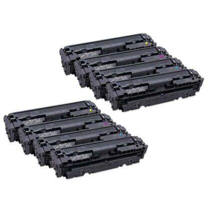 HP 410X Compatible Toner Cartridge High-Yield 8-Pack