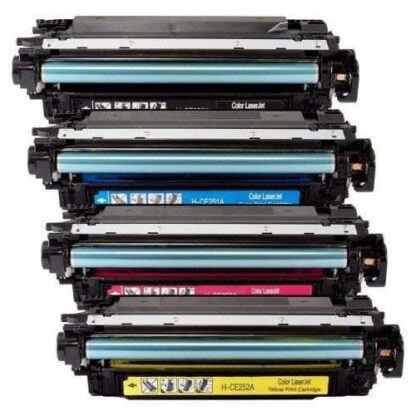 HP 504X & 504A Remanufactured Toner Cartridge 4-Piece Combo Pack - Image 2