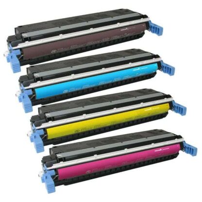 HP 641A Remanufactured Toner Cartridge 4-Piece Combo Pack - Image 2