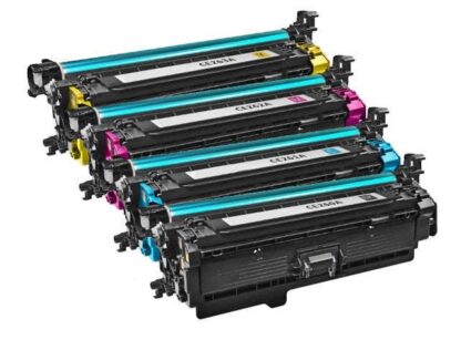 HP 649X & 648A Remanufactured Toner Cartridge 4-Piece Combo Pack