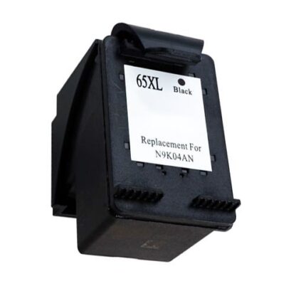 Remanufactured HP 65XL Ink Cartridge Black High-Yield (N9K04AN)