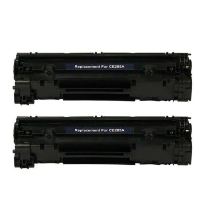 HP 85A (CE285A) Black Compatible Toner Cartridge Twin Pack