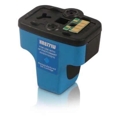 HP 02 (C8771WN) Remanufactured Cyan Ink Cartridge