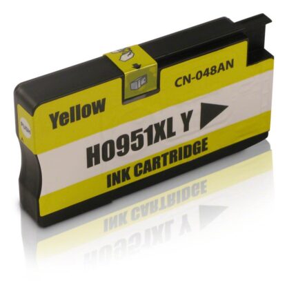 Remanufactured HP 951XL Ink Cartridge Yellow High-Yield (CN048AN)