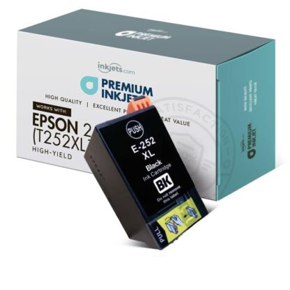 Remanufactured Epson 252XL Ink Cartridge Black High-Yield (T252XL120)