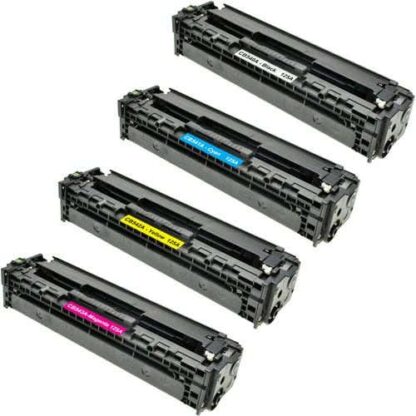 HP 125A Compatible Toner Cartridge 4-Piece Combo Pack