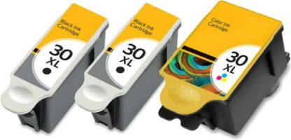 Kodak 30XL Compatible High-Yield Ink Cartridge 3-Piece Combo Pack