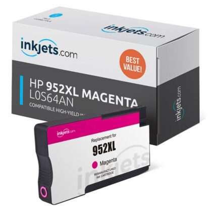 HP 952XL (L0S64AN) Remanufactured Magenta High-Yield Ink Cartridge