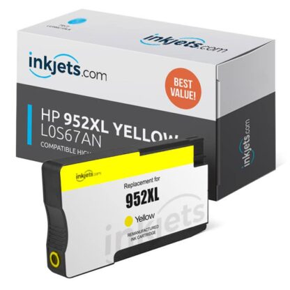 Remanufactured HP 952XL Ink Cartridge Yellow High-Yield