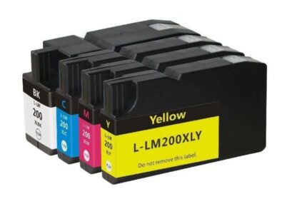 Lexmark 200XL Compatible High-Yield Ink Cartridge 4-Piece Combo Pack