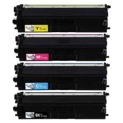 Compatible Brother TN436 Toner Cartridge Super High-Yield 4-Piece Combo Pack