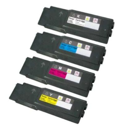 Xerox Phaser 6600 / WorkCentre 6605 Compatible High-Yield Toner Cartridge 4-Piece Combo Pack